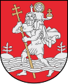 Vilnius COA, with Saint Christopher