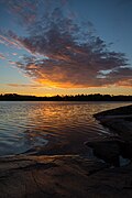 Sunrise in the archipelago (37489511780).jpg