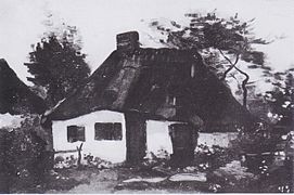 Cottage with Trees, 1885, Private collection (F92)