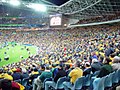 Le match d’ouverture de la Coupe du monde 2003 au ANZ Stadium, à Sydney, en Australie.