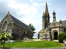 The church in Brasparts