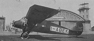 Caproni Ca.97 (I-ABEK) s třemi motory Walter Mars