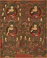 13 Gathering of Four Buddhas - Google Art Project uploaded by DcoetzeeBot, nominated by Sadopaul,  11,  0,  0