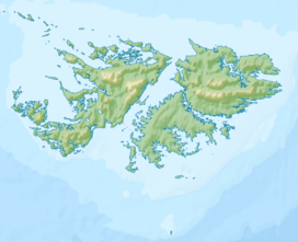 Sapper Hill is located in Falkland Islands