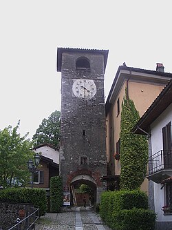 Skyline of Torre Canavese