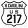 U.S. Highway 217 marker