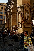 Firenze - Florence - Via Calimala - Loggia del Porcellino 1551 by Giovan Battista del Tasso 04.jpg