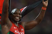 Julius Yego – Rang vier mit neuem Landesrekord für Kenia