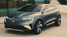 The concept car which previewed the production model of the Mégane E-Tech