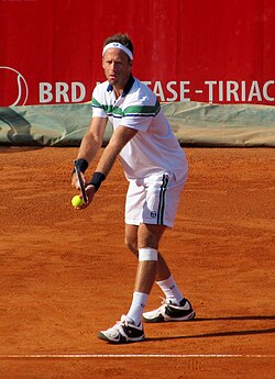 Robert Lindstedt na BRD Năstase Țiriac Trophy 2013