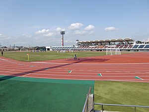 江東区夢の島競技場・場内