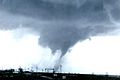 1957 Dallas Tornado, approaching the city as a multi-vortex twister.