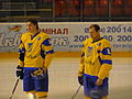 Andriy Mikhnov and Vadym Shakhraychuk