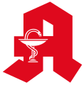 Red "A" (Apotheke) sign, used in Germany