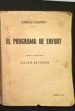 Thumbnail for File:El Programa de Erfurt, Carlos Kautsky, Julian Besteiro.djvu