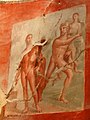 Image 3A fresco from Herculaneum depicting Heracles and Achelous from Greco-Roman mythology, 1st century CE (from Culture of ancient Rome)