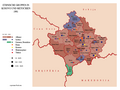 Verteilung der Ethnien 1991