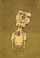 57 Paul Klee - Gespenst eines Genies (Ghost of a Genius) - Google Art Project uploaded by DcoetzeeBot, nominated by Andrew J.Kurbiko,  11,  0,  0