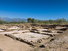 Ruínas Romanas de Cáparra, cimientos de viviendas.jpg