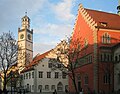 Blaserturm – baszta i ratusz na Placu Mariackim (Marienplatz)