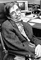 Image 58Physicist Stephen Hawking set forth a theory of cosmology explained by a union of the general theory of relativity and quantum mechanics. His 1988 book A Brief History of Time appeared on The Sunday Times best-seller list for a record-breaking 237 weeks. (from Culture of the United Kingdom)