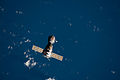 Le vaisseau spatial Soyouz TMA-18 quitte l'ISS.