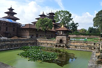 Water tank at Bhandarkhal Garden