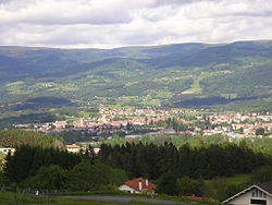 Skyline of Ambert