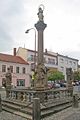 Plague column on the town square