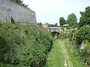 Fossés du rempart est.