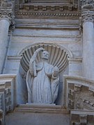 Escultura de sant Jaume d'Antoni Casamor.