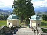 Treppe zum Kreuzgang