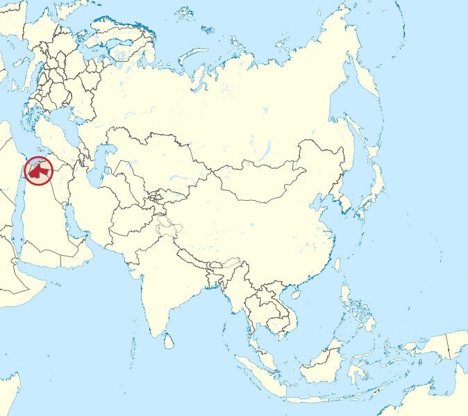 File:Jordan in Asia (special marker) (-mini map -rivers).svg