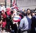 Image 29Muslims offering peace at London Bridge after the 2017 terrorist attack (from Nonviolent resistance)