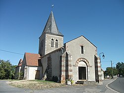 Skyline of Louroux-de-Bouble