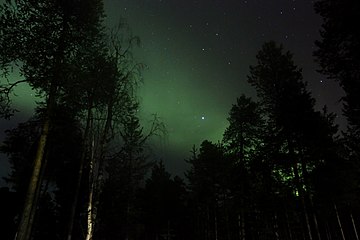 Aurora borealis (Inarijärvi)