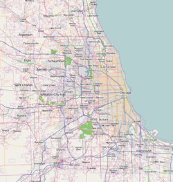 Joliet is located in Chicago metropolitan area