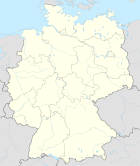 Deutschlandkarte, Position der Stadt Uetersen hervorgehoben