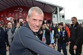 Sébastien Destremau à l'arrivée du Vendée Globe 2016-2017