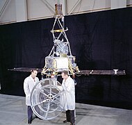 Mariner 1 in JPL's Spacecraft Assembly Facility.jpg