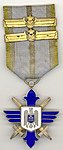 Order of the Aeronautical Virtue, Knight rank with two bars, post-1940.