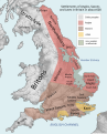 Image 40Kingdoms and tribes in Britain, c. AD 600 (from History of England)