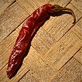 Dried Capsicum annuum Red chili pepper