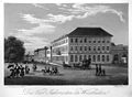 Hotel und Badehaus „Vier Jahreszeiten“ in Wiesbaden, im Zweiten Weltkrieg zerstört (1821)