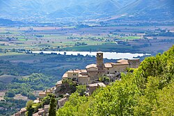 Skyline of Poggio Bustone