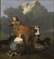 La traite en 1657, Karel Dujardin