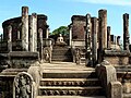 Polonnaruwa Vatadage. Construido durante el reinado de Parakramabahu I (1153 - 1186).