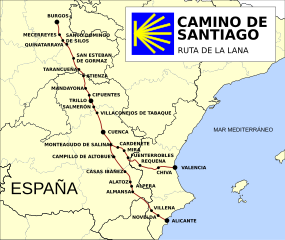 Camino de Santiago de la Lana