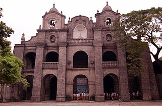 La iglesia de San Juan, Manila, Filipinas (1602-1604, 1774)