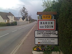 Skyline of Baron-sur-Odon